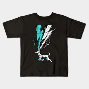 lighting thundeer Kids T-Shirt